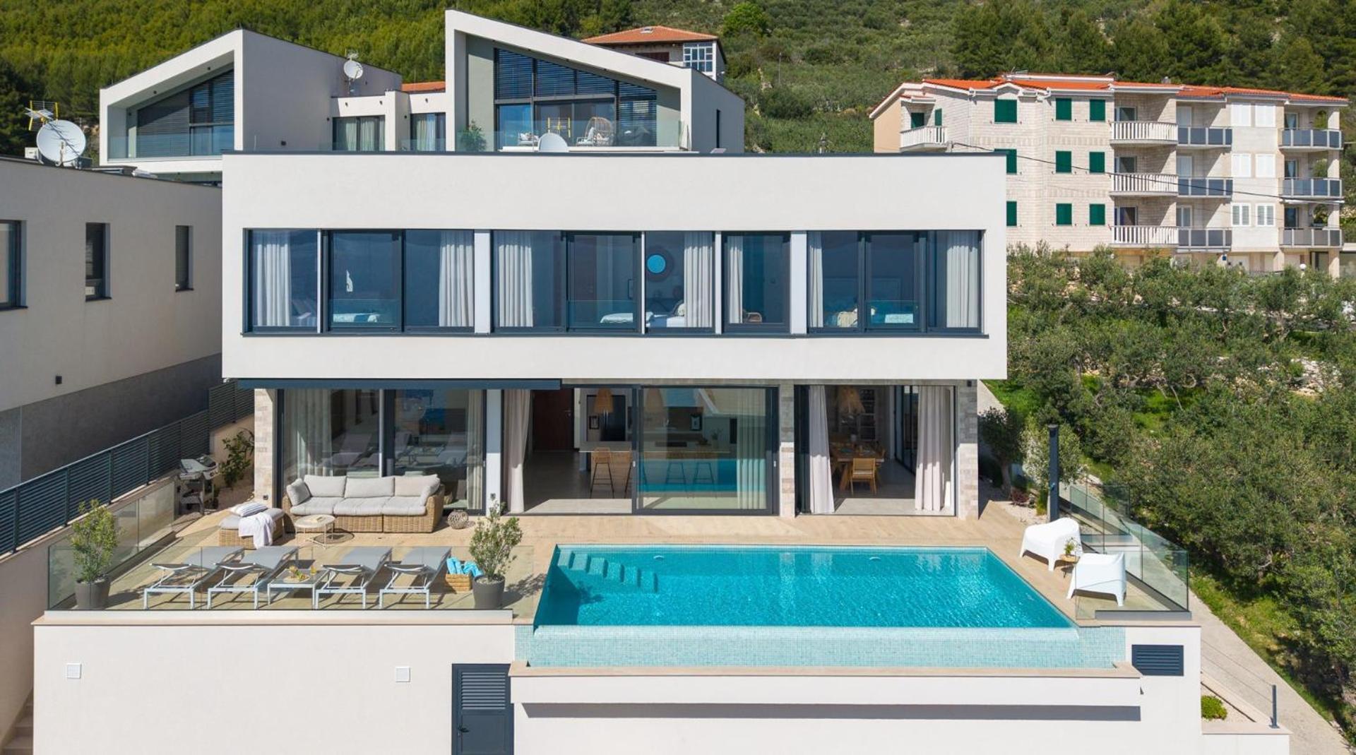 New! Ocean View Villa Jesenice  Esterno foto